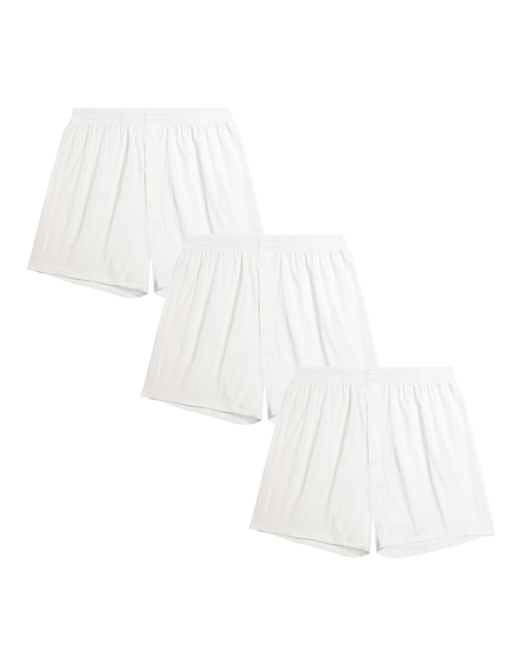 Men's Trio - 3 Organic Cotton Breather Boxers
