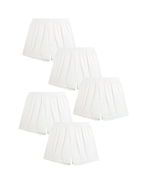 Men's Work Week - 5 Organic Cotton Breather Boxers