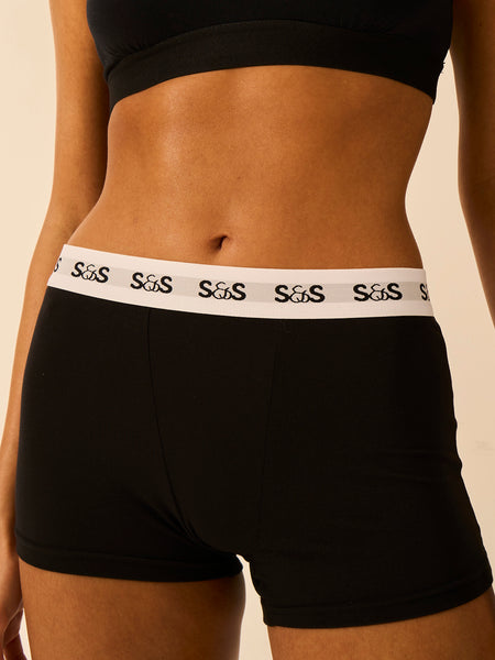 Women's Boxer - Black