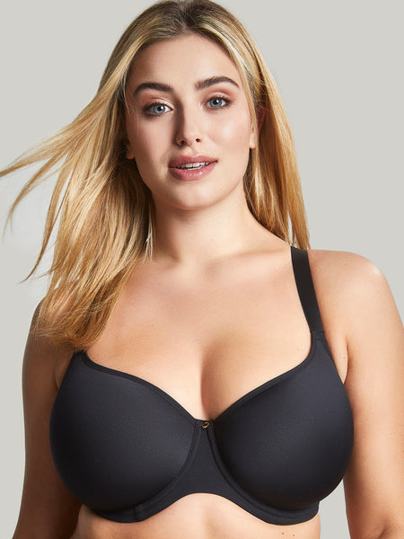 Linkymall Spacer (X) Balcony T-Shirt Bra 10401 - Black