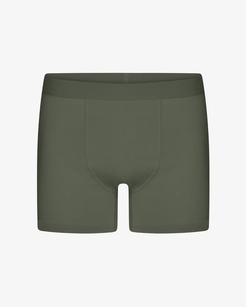 Classic Organic Boxer Briefs - Dusty Olive