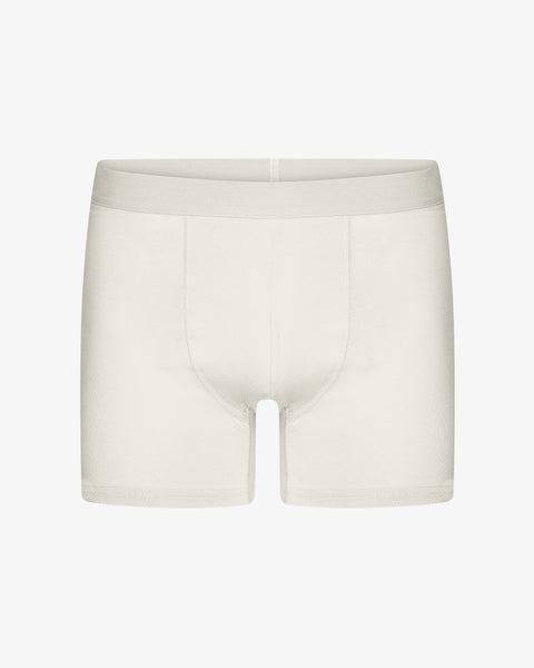 Classic Organic Boxer Briefs - Ivory White
