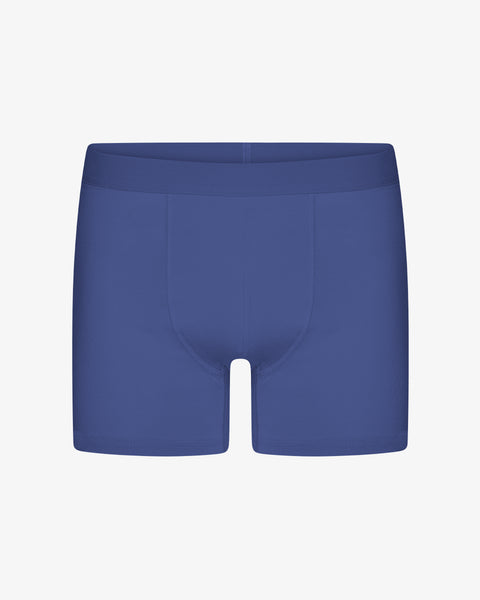 Classic Organic Boxer Briefs - Marine Blue