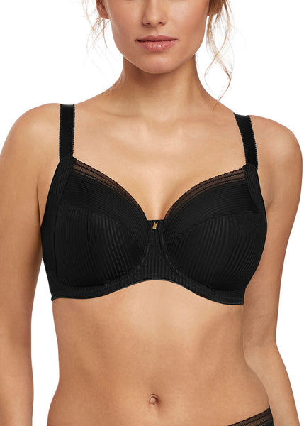 Fusion Full Cup Side Support Bra FL3091 BLK - Black