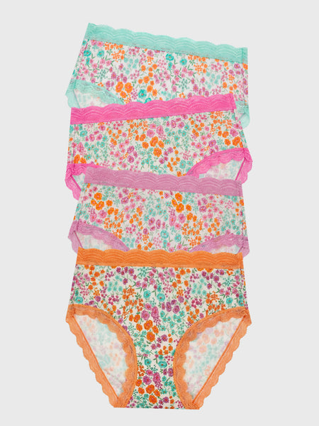 High Rise Brief Four Pack - Sweet Posy