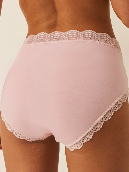 High Rise Brief - Pink-a-Boo