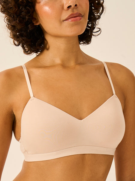 Smooth Sculpt Padded Bra - Sand