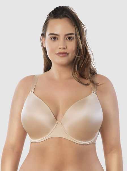 Emma (X) Plunge T-Shirt Bra 5490 - Bare