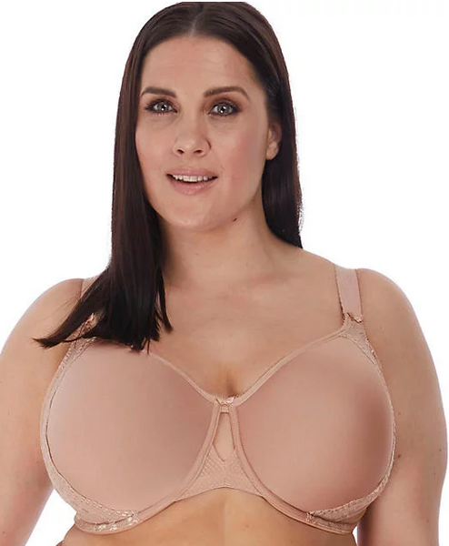 Charley (X) Underwire Bandless Spacer T-Shirt Bra EL4383 - Fawn