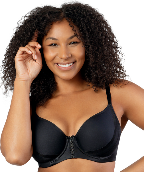 Shea Spacer T-shirt Bra 6061 - Black