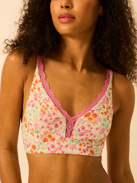 Lace Plunge Bra - Sweet Posy