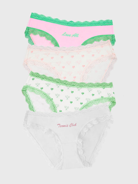 The Original Brief Four Pack - Tennis Club
