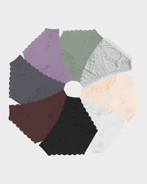 The Original Brief Eight Pack - Neutral Basics